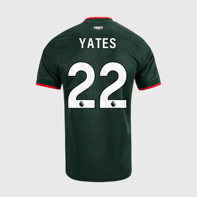 Nottingham Forest Away YATES 22 Jersey 26-27