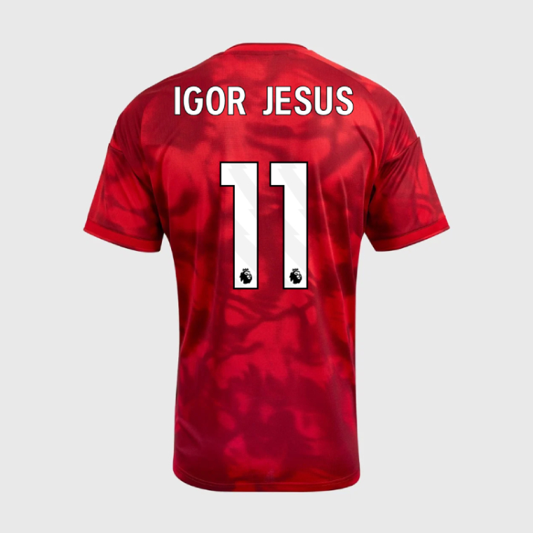 Nottingham Forest Home IGOR JESUS 11 Jersey 26-27