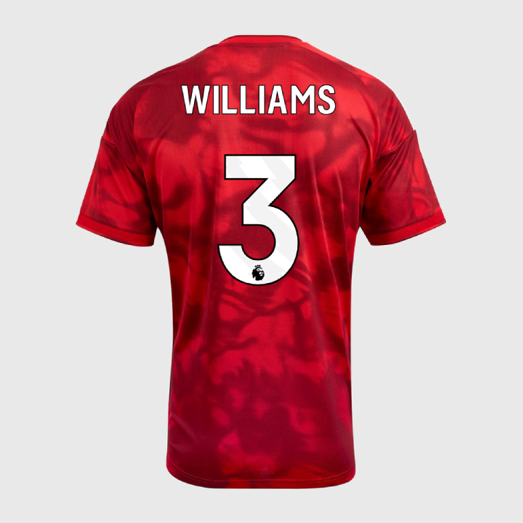 Nottingham Forest Home WILLIAMS 3 Jersey 26-27