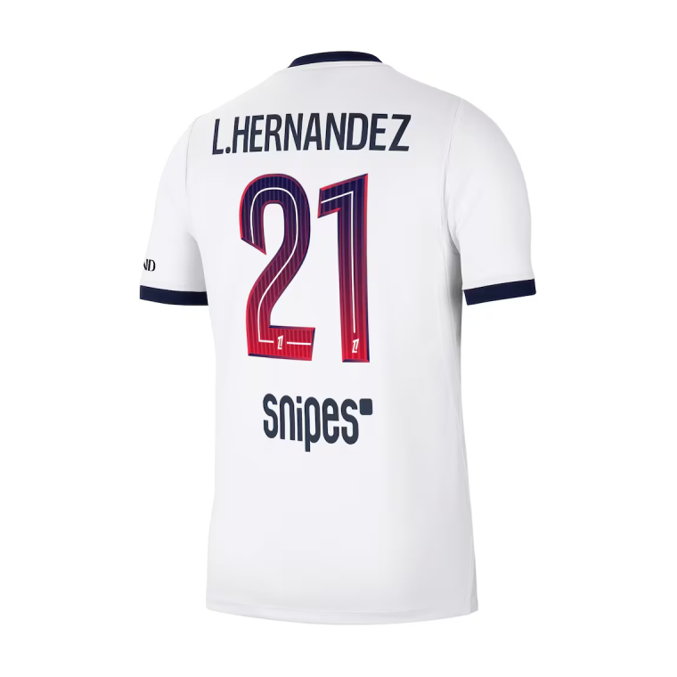 PSG Away L.HERNANDEZ 21 Jersey 26-27