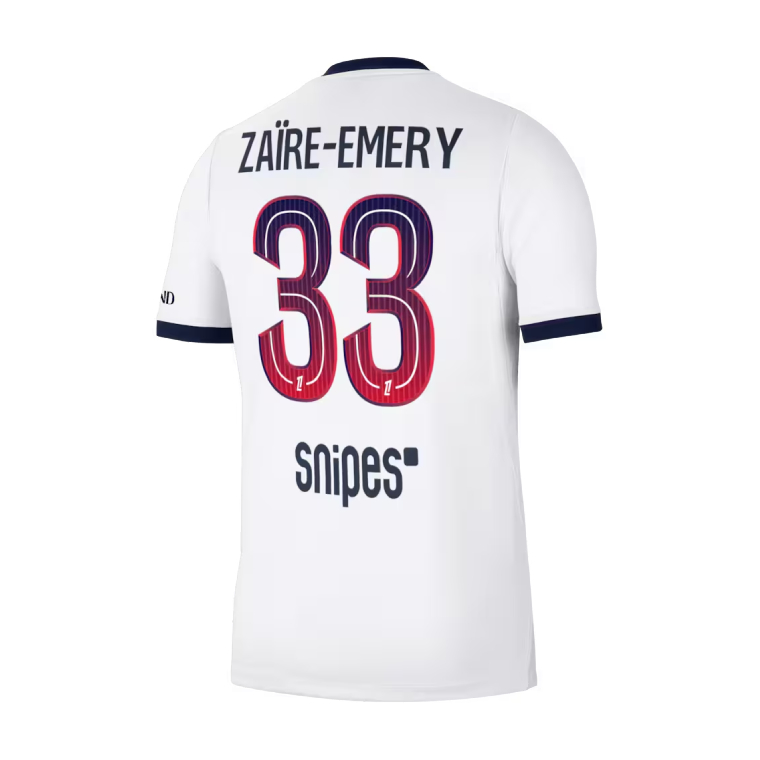 PSG Away ZAÏRE-EMERY 33 Jersey 26-27