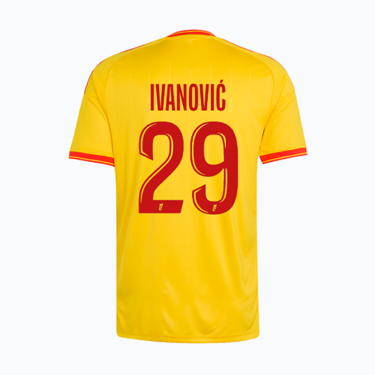 RC Lens Home IVANOVIĆ 29 Jersey 26-27