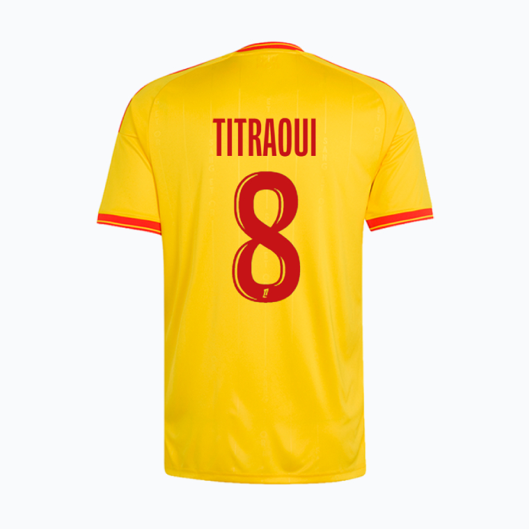 RC Lens Home TITRAOUI 8 Jersey 26-27