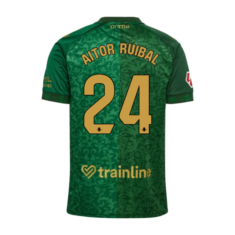 Real Betis Away AITOR RUIBAL 24 Jersey 26-27