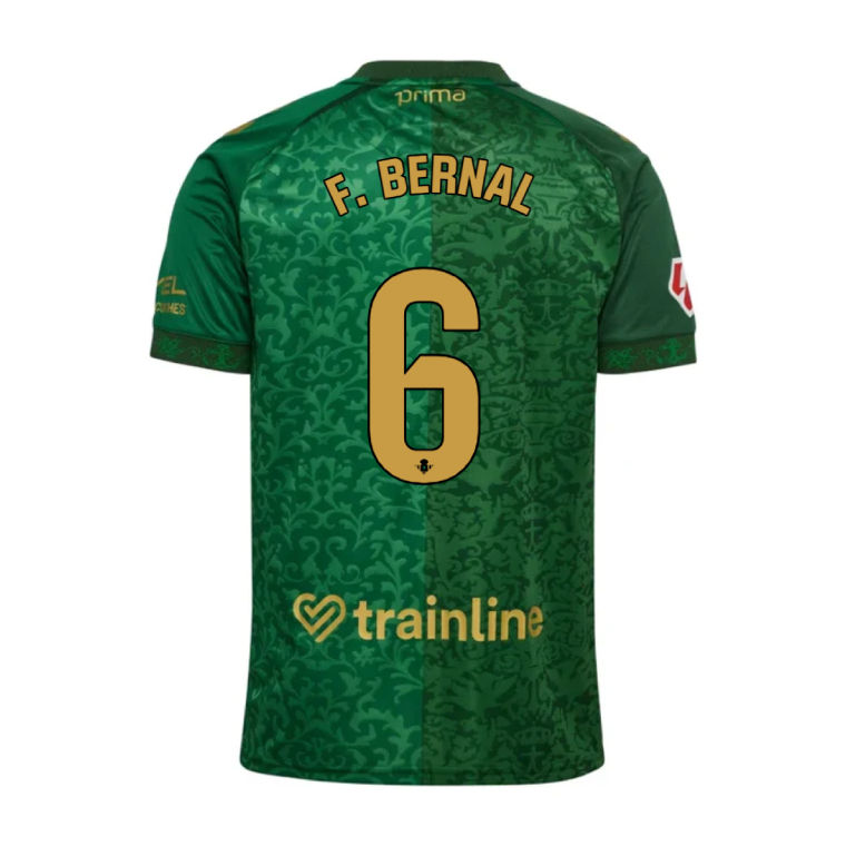 Real Betis Away F. BERNAL 6 Jersey 26-27