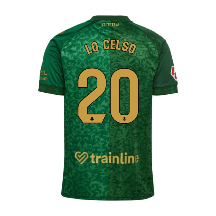 Real Betis Away LO CELSO 20 Jersey 26-27