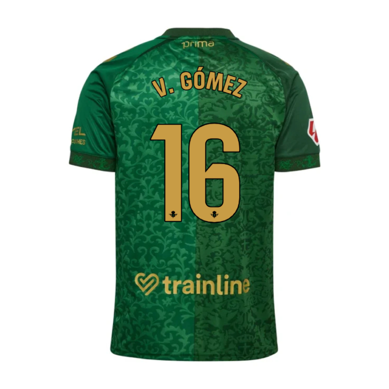Real Betis Away V. GÓMEZ 16 Jersey 26-27