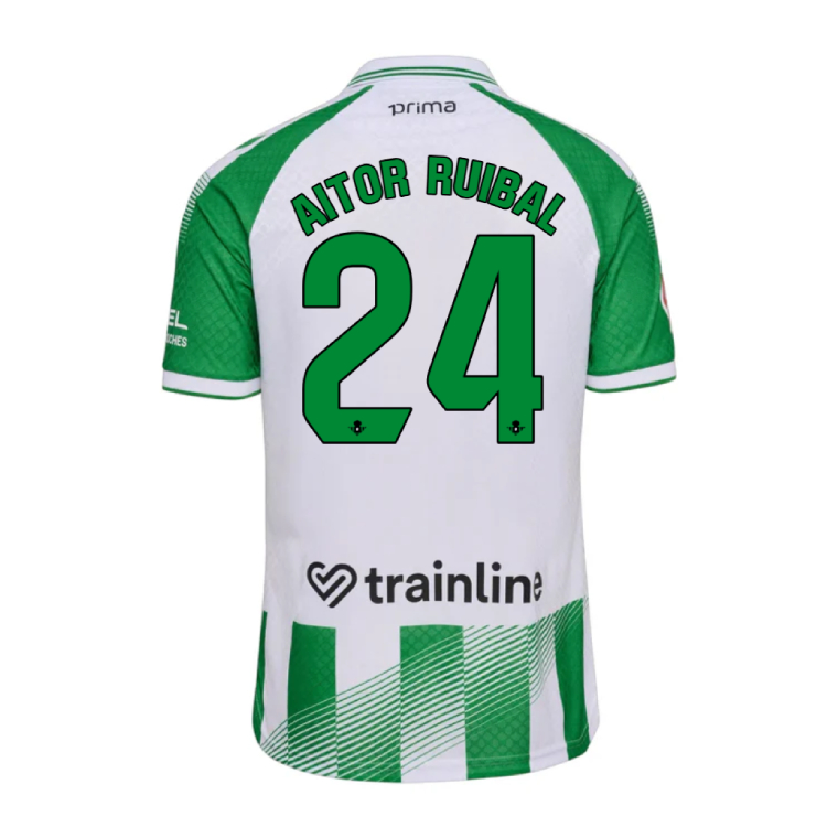 Real Betis Home AITOR RUIBAL 24 Jersey 26-27