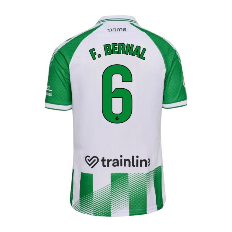 Real Betis Home F. BERNAL 6 Jersey 26-27