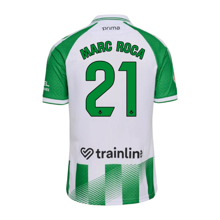 Real Betis Home MARC ROCA 21 Jersey 26-27