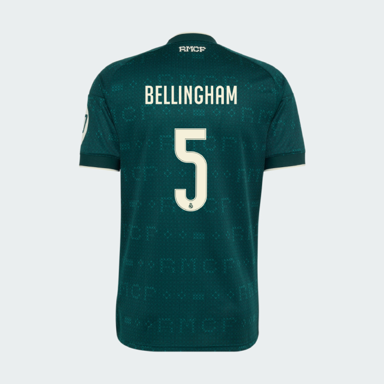 Real Madrid Away BELLINGHAM 5 Jersey 26-27