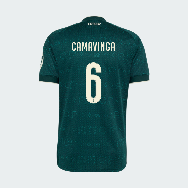 Real Madrid Away CAMAVINGA 6 Jersey 26-27