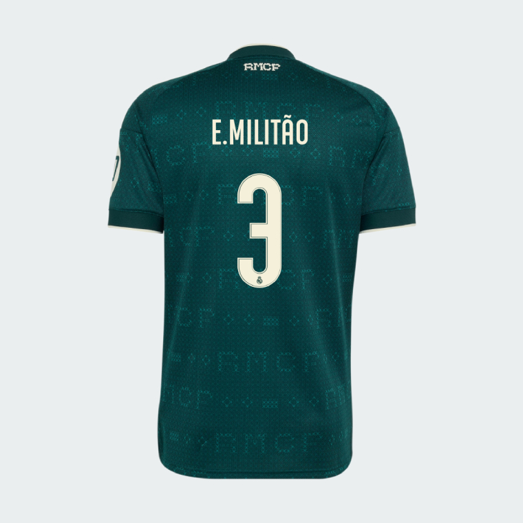Real Madrid Away E.MILITÃO 3 Jersey 26-27