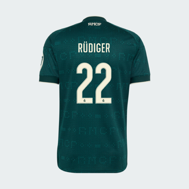 Real Madrid Away RÜDIGER 22 Jersey 26-27