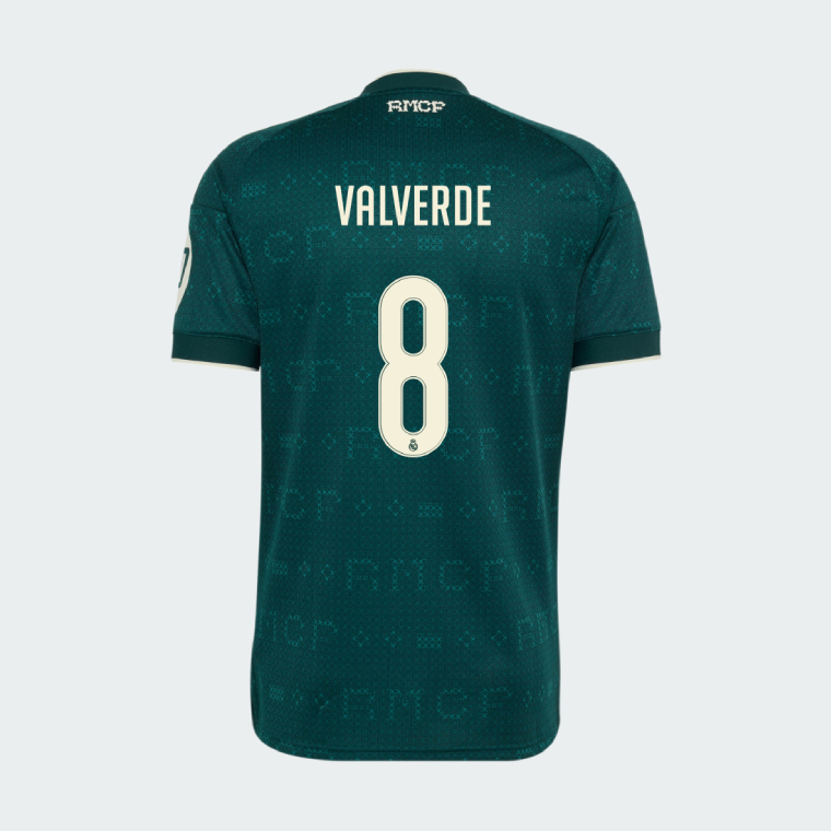 Real Madrid Away VALVERDE 8 Jersey 26-27