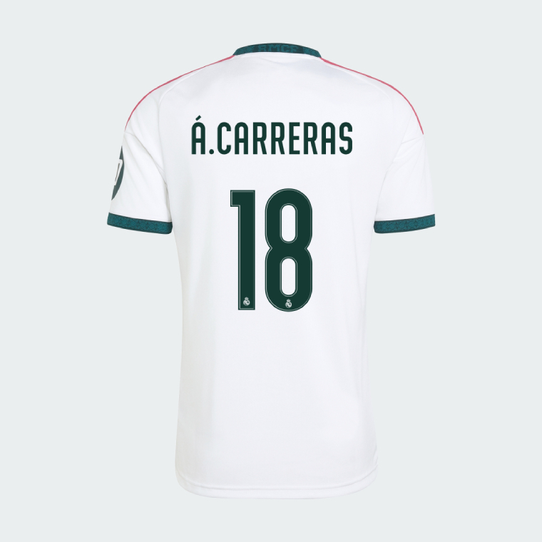 Real Madrid Home Á.CARRERAS 18 Jersey 26-27