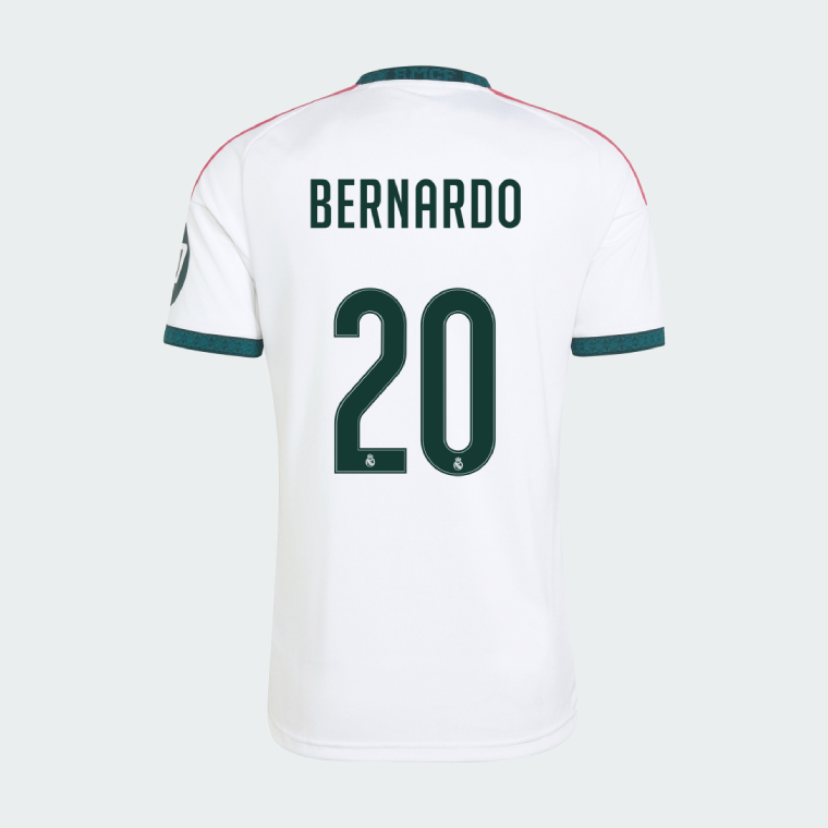 Real Madrid Home BERNARDO 20 Jersey 26-27
