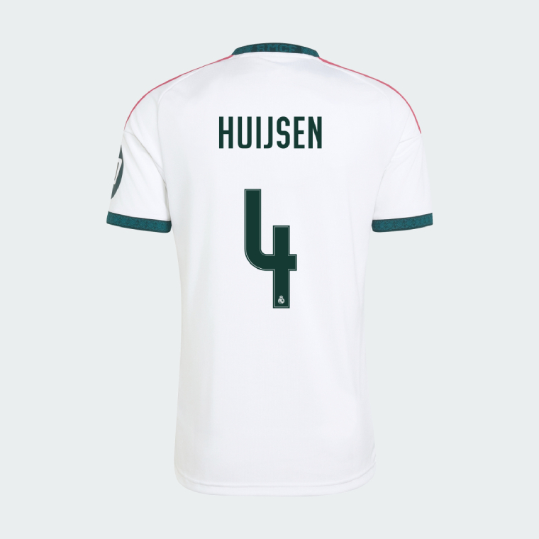 Real Madrid Home HUIJSEN 4 Jersey 26-27