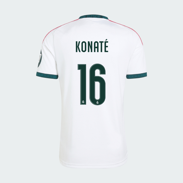 Real Madrid Home KONATÉ 16 Jersey 26-27