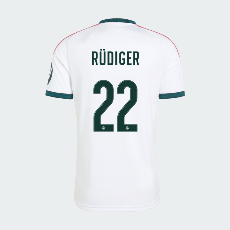Real Madrid Home RÜDIGER 22 Jersey 26-27