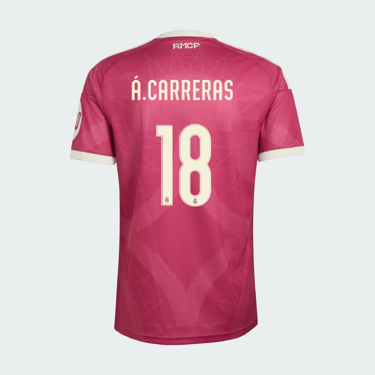 Real Madrid Third Á.CARRERAS 18 Jersey 26-27