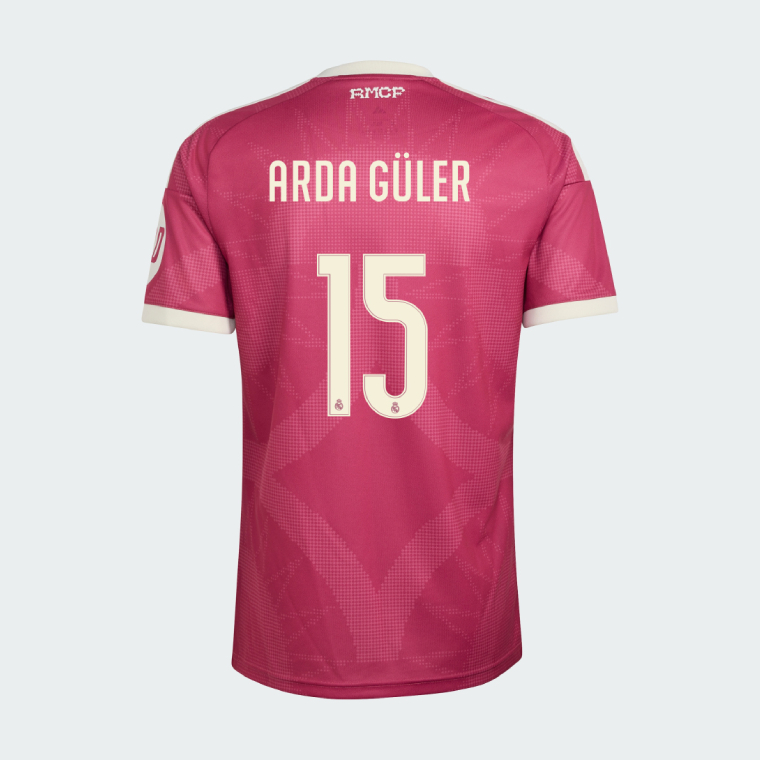 Real Madrid Third ARDA GÜLER 15 Jersey 26-27