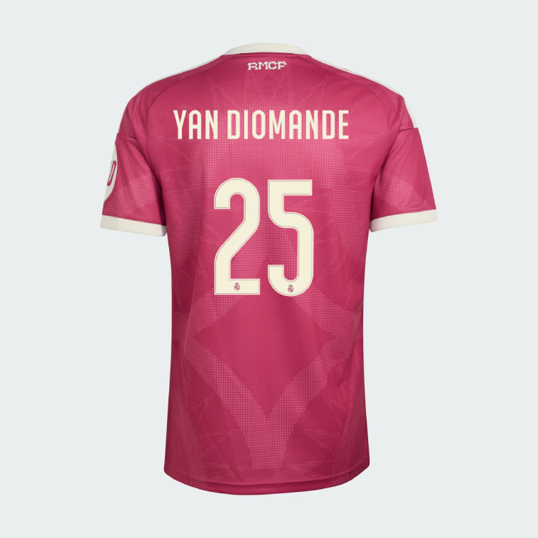 Real Madrid Third YAN DIOMANDE 25 Jersey 26-27