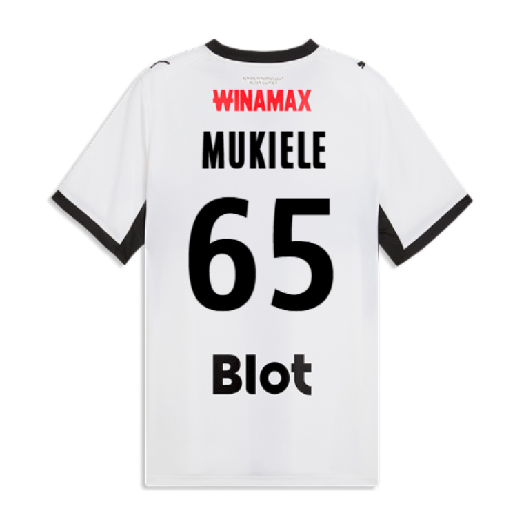 Rennais Away MUKIELE 65 Jersey 26-27