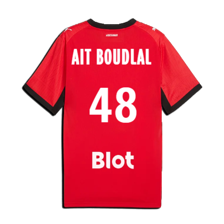Rennais Home AIT BOUDLAL 48 Jersey 26-27