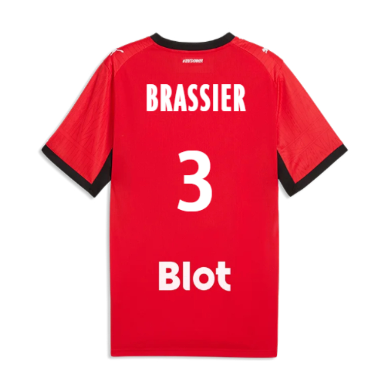 Rennais Home BRASSIER 3 Jersey 26-27