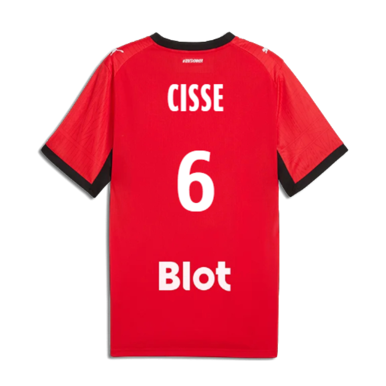 Rennais Home CISSE 6 Jersey 26-27