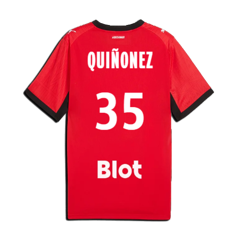 Rennais Home QUIÑONEZ 35 Jersey 26-27