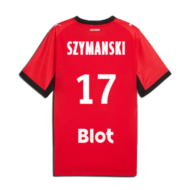 Rennais Home SZYMANSKI 17 Jersey 26-27