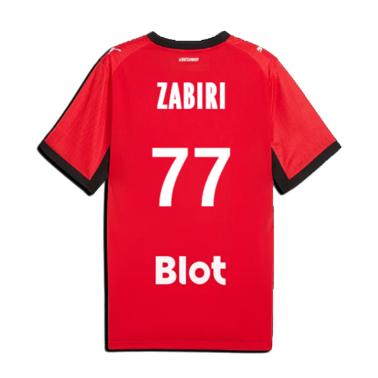 Rennais Home ZABIRI 77 Jersey 26-27