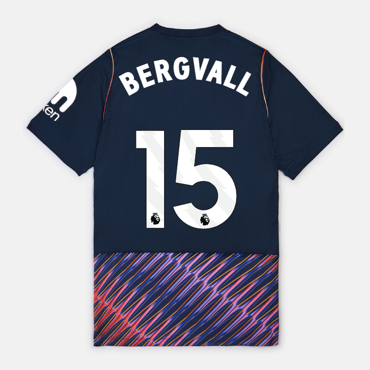 Tottenham Hotspur Away BERGVALL 15 Jersey 26-27