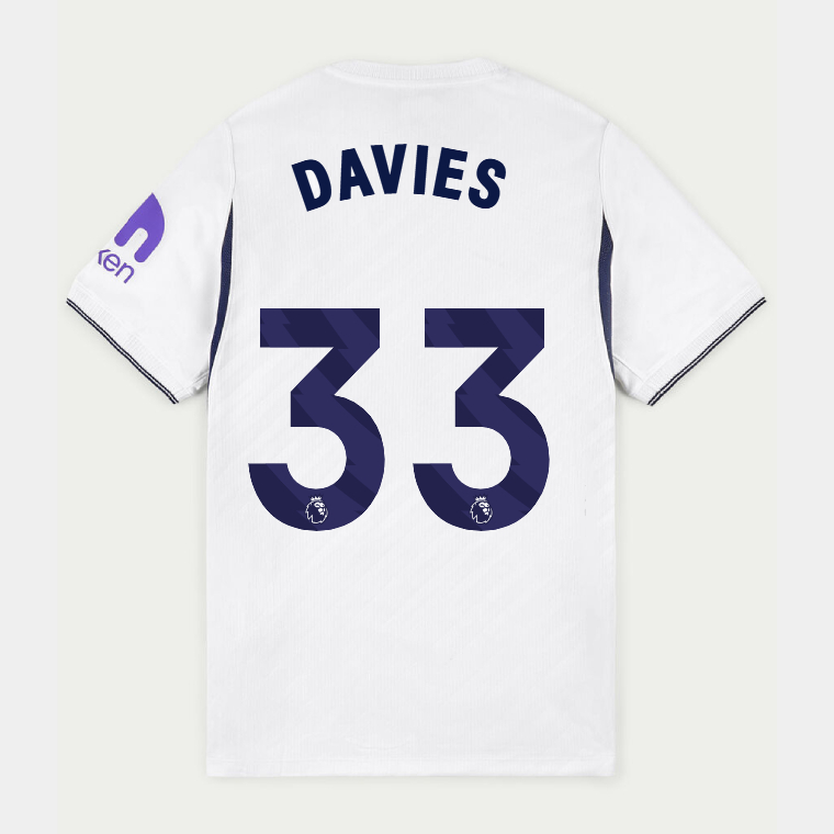 Tottenham Hotspur Home DAVIES 33 Jersey 26-27