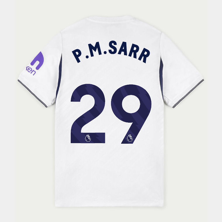 Tottenham Hotspur Home P.M.SARR 29 Jersey 26-27