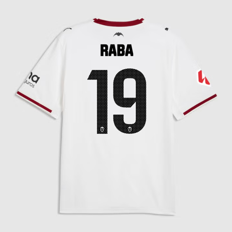 Valencia CF Home RABA 19 Jersey 26-27