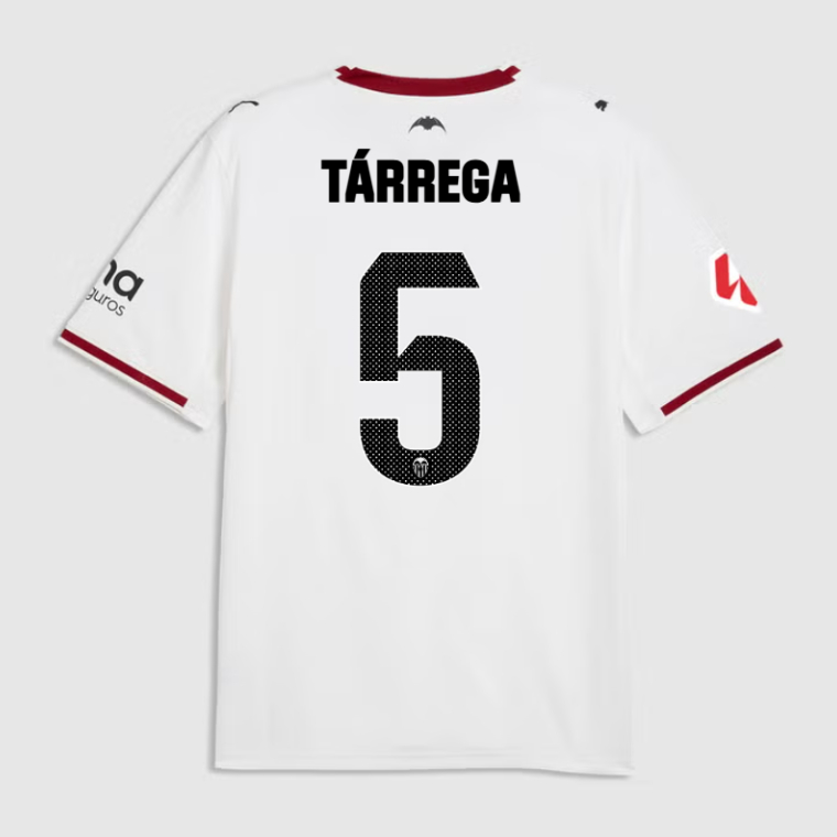 Valencia CF Home TÁRREGA 5 Jersey 26-27