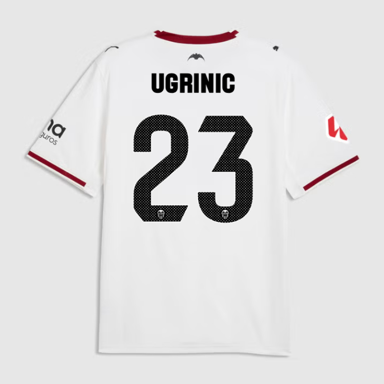 Valencia CF Home UGRINIC 23 Jersey 26-27