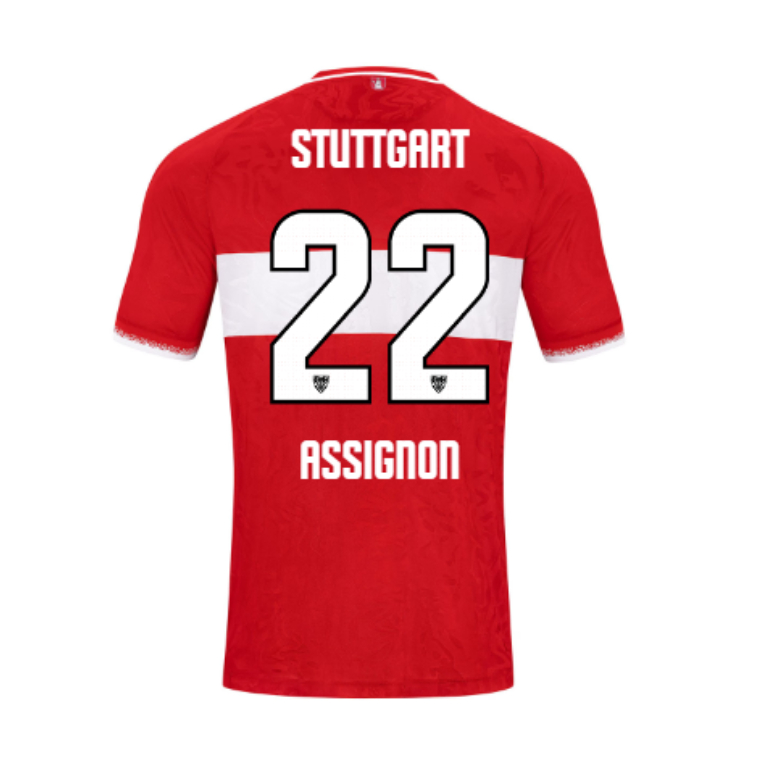 VfB Stuttgart Away ASSIGNON 22 Jersey 26-27