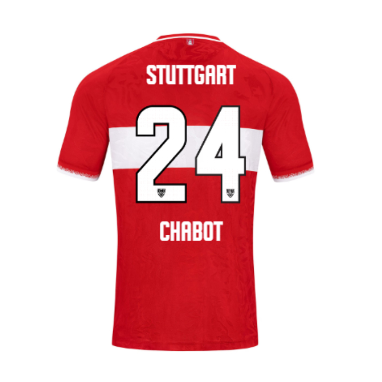 VfB Stuttgart Away CHABOT 24 Jersey 26-27