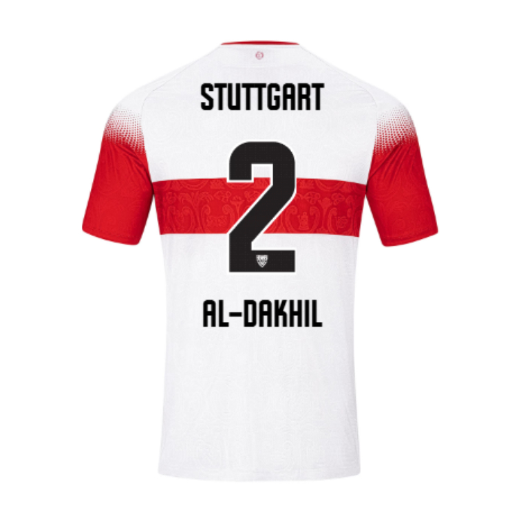 VfB Stuttgart Home AL-DAKHIL 2 Jersey 26-27