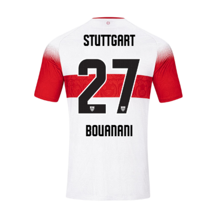 VfB Stuttgart Home BOUANANI 27 Jersey 26-27