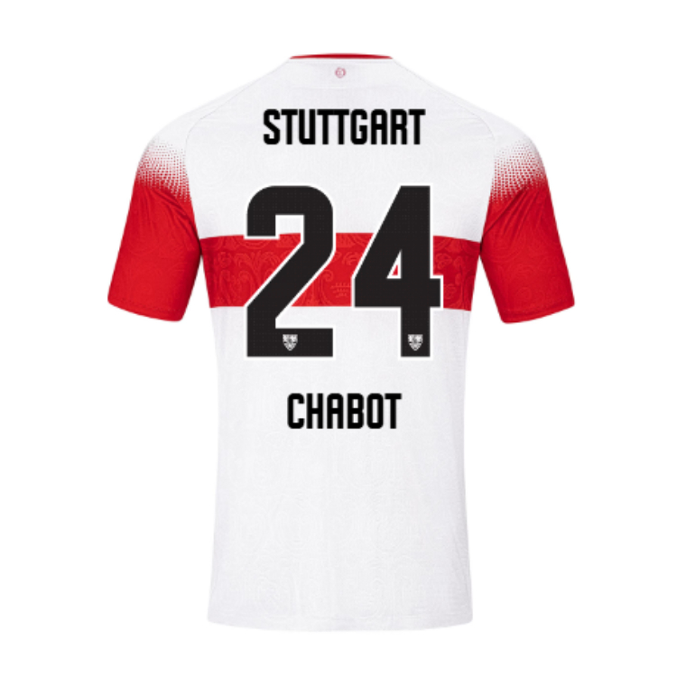 VfB Stuttgart Home CHABOT 24 Jersey 26-27