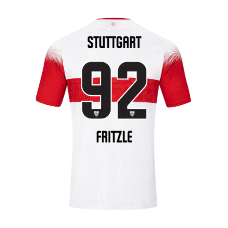 VfB Stuttgart Home FRITZLE 92 Jersey 26-27