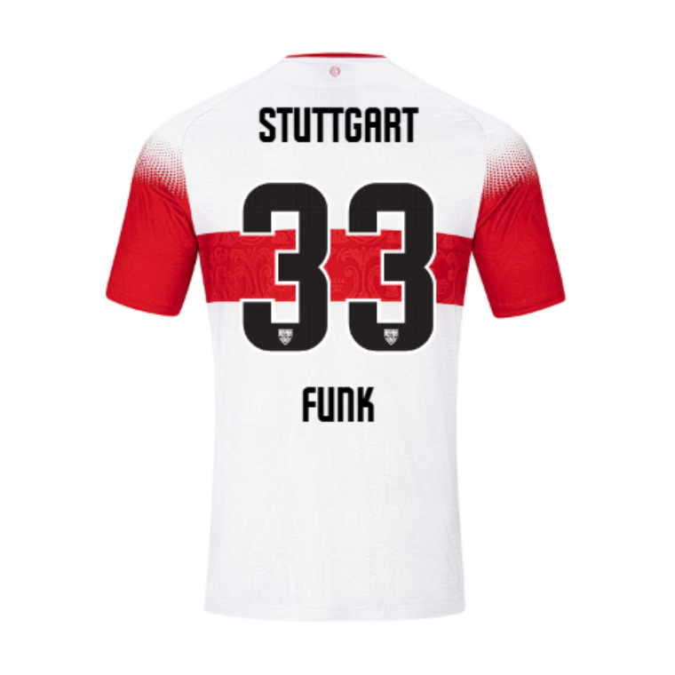 VfB Stuttgart Home FUNK 33 Jersey 26-27