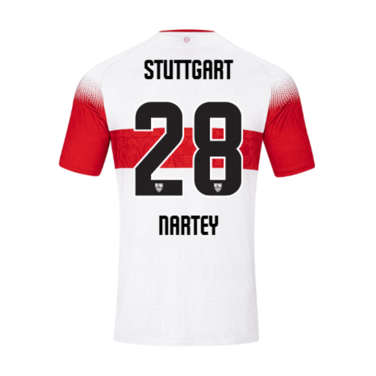 VfB Stuttgart Home NARTEY 28 Jersey 26-27