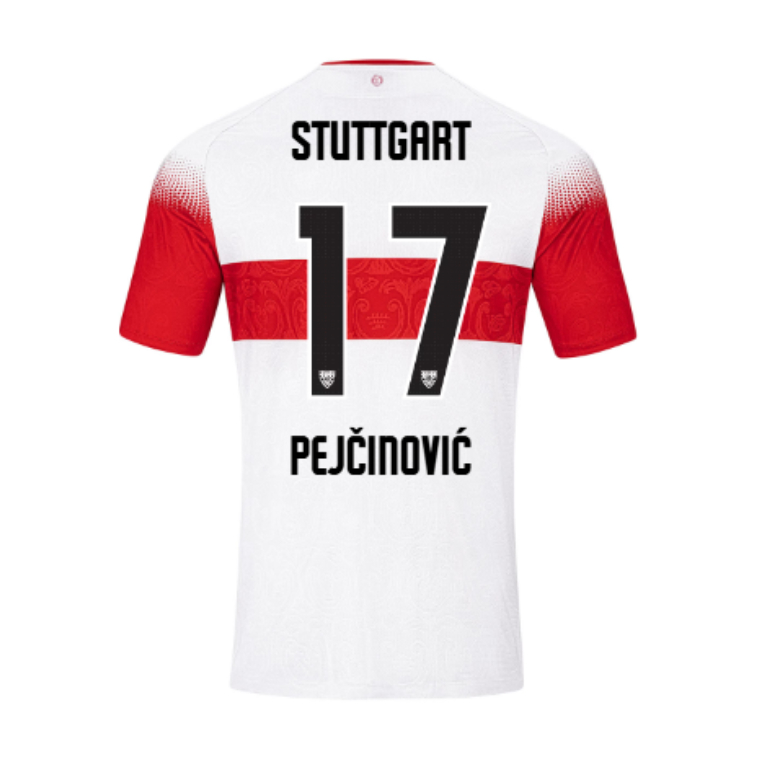 VfB Stuttgart Home PEJČINOVIĆ 17 Jersey 26-27