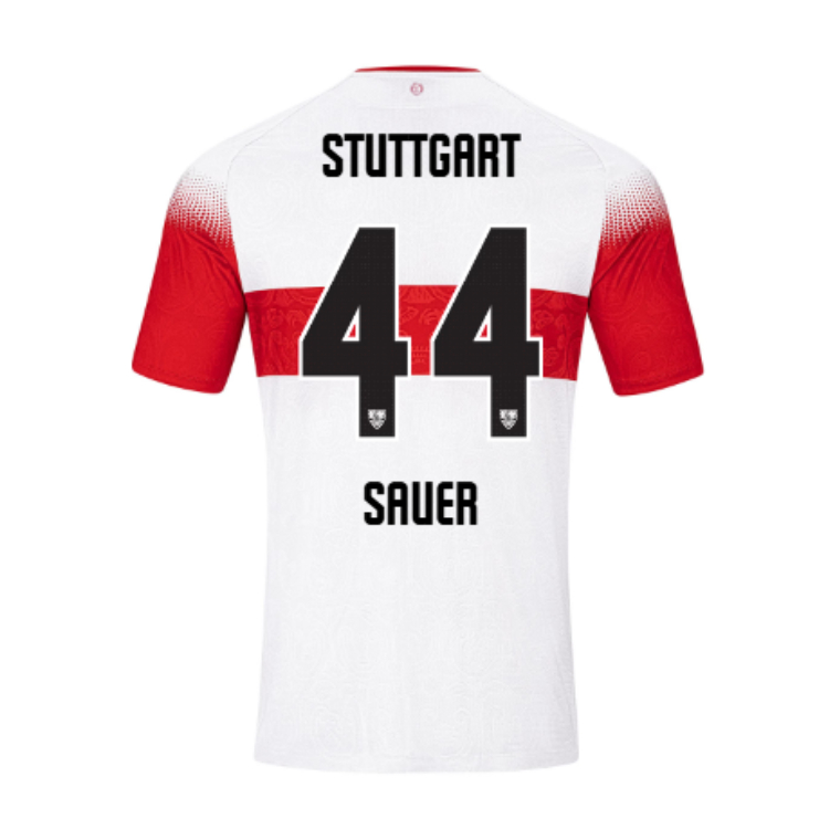 VfB Stuttgart Home SAUER 44 Jersey 26-27